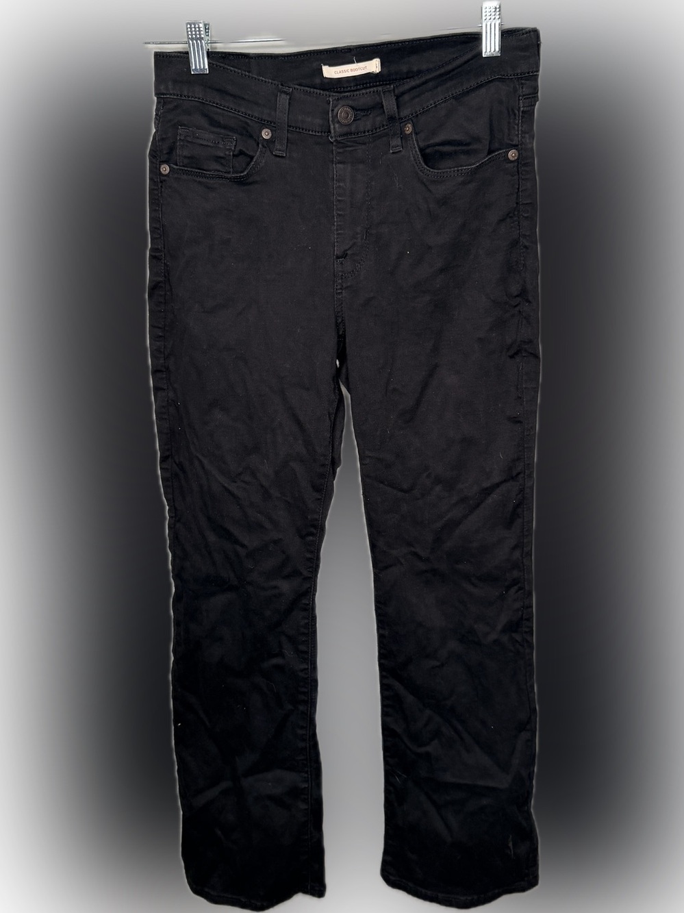 Levi's Classic Bootcut Black Jeans